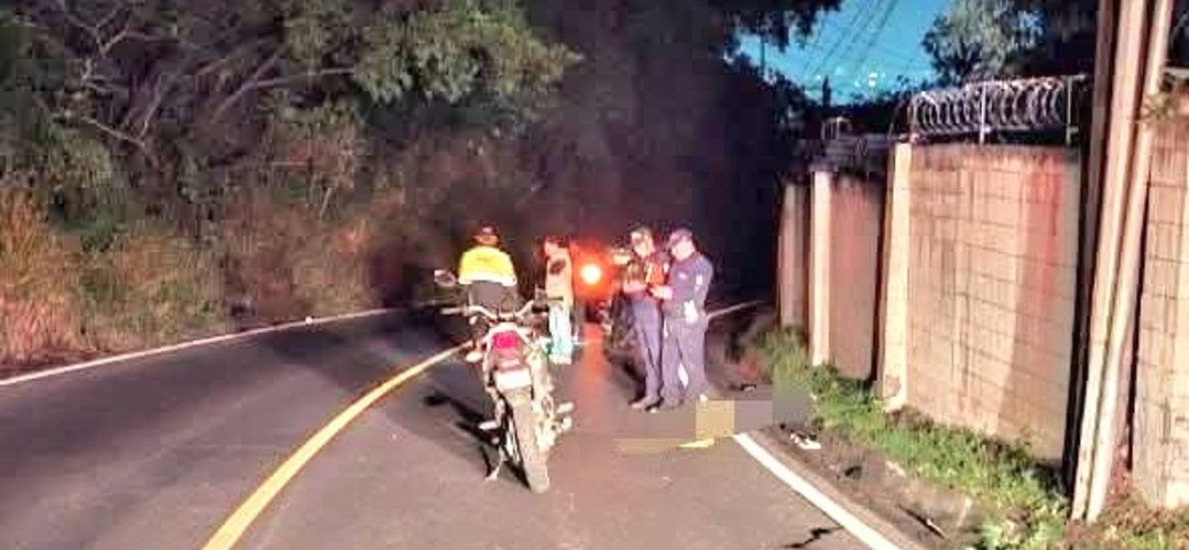 Accidente de tránsito deja a persona fallecida en Villa Canales
