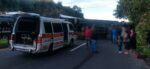 Fuerte accidente: Camión vuelca en la ruta Interamericana
