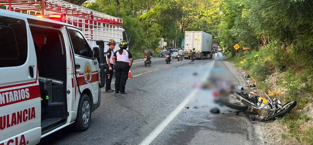 Motorista pierde la vida al ser atropellado en Zacapa