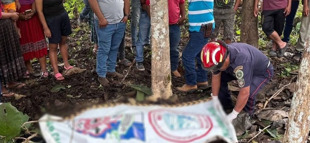 Hallan cadáver en área boscosa de Alta Verapaz
