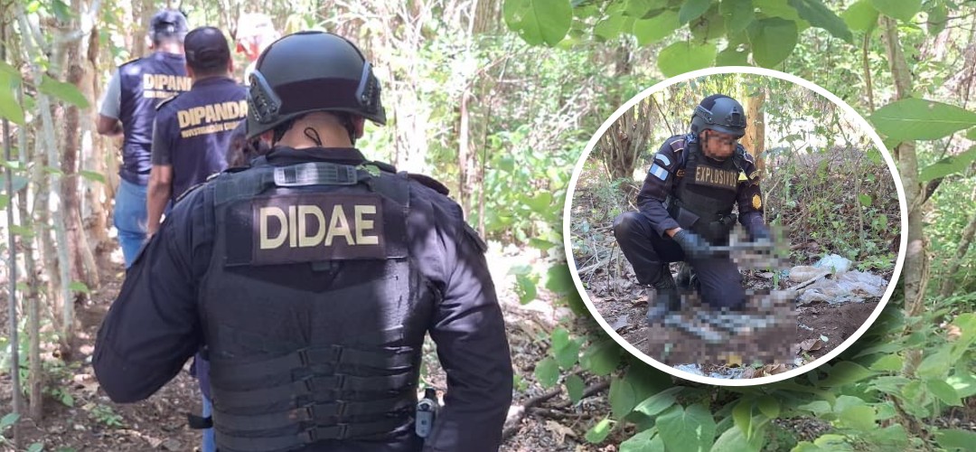 ¡Increíble hallazgo! Ciudadano descubre artefactos explosivos en su terreno en Retalhuleu