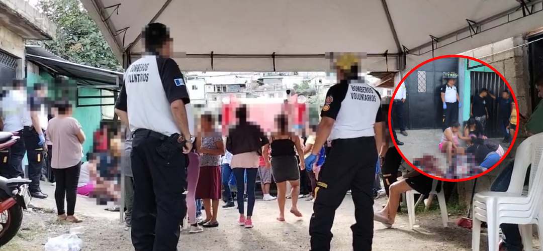 Tragedia tras sepelio: ataque armado dejó tres fallecidos y un herido en zona 4 de Villa Nueva