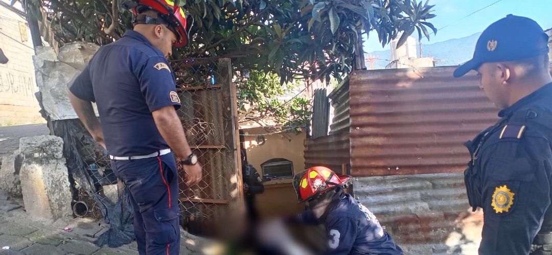 Localizan el cuerpo de un hombre sin vida en zona 8 de Villa Nueva