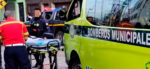 Motorista herido tras accidente de tránsito en zona 1