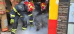 Controlan incendio en negocio en Chimaltenango