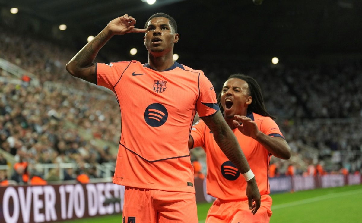El infernal golazo de Marcus Rashford frente al Newcastle