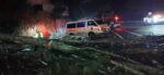 Fuerte accidente: Tráiler choca contra árbol en la ruta Interamericana