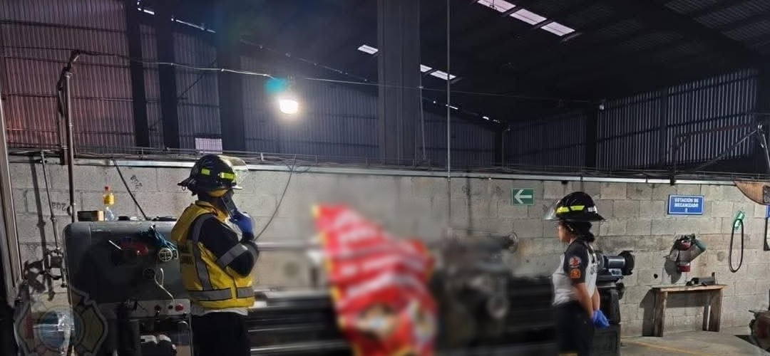 Hombre fallece tras quedar atrapado en máquina en Chimaltenango
