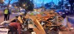 Precaución: Material metálico cae de camión en el Anillo Periférico