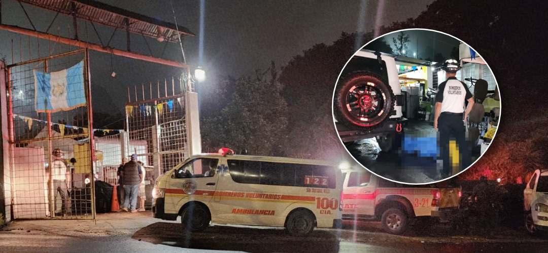 Asesinan a balazos a trabajador dentro de predio de vehículos en Mixco