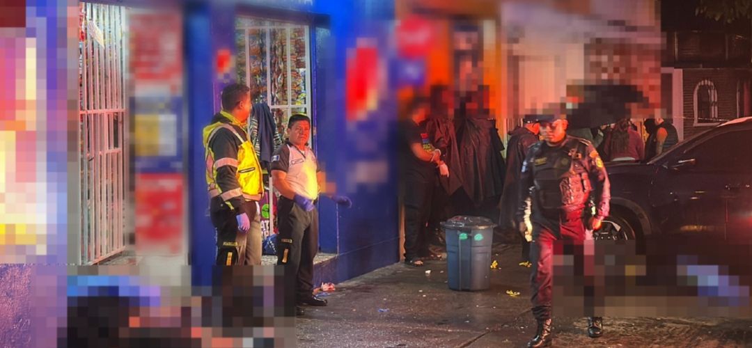 Tiroteo en tienda de zona 3 dejó tres hombres fallecidos y uno más gravemente herido