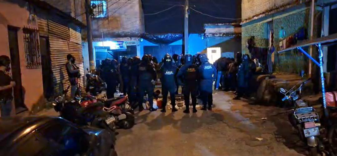 Tiroteo mortal que dejó un agente de la PNC fallecido desató intenso operativo en Barrio El Gallito