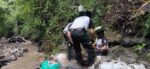 Localizan cuerpo de hombre en el río de Cantón Cruz de Agua, Chinautla