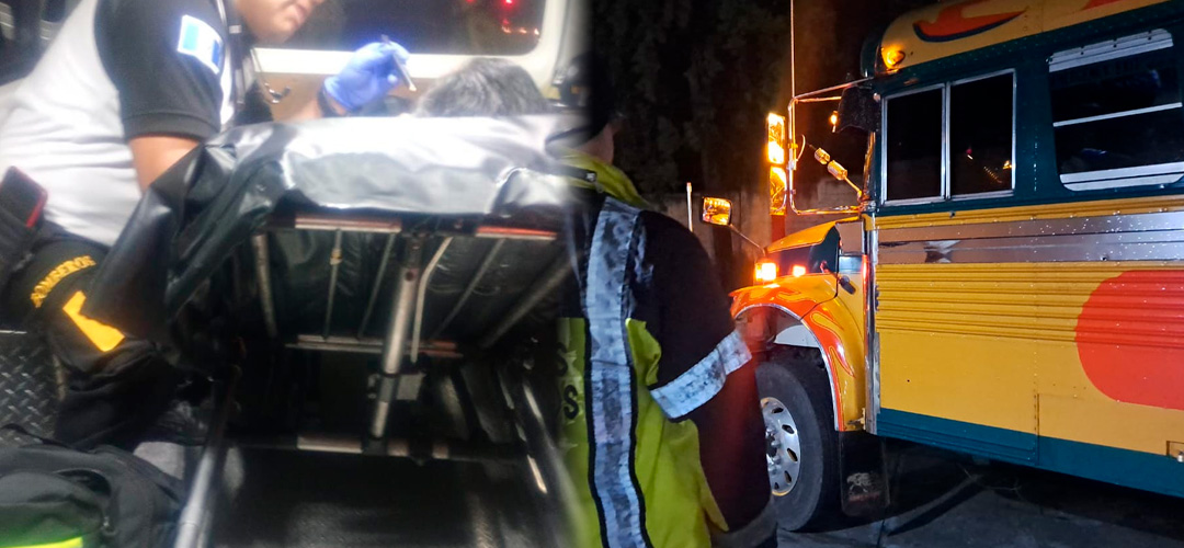 Ataque armado dentro de un bus deja dos personas heridas