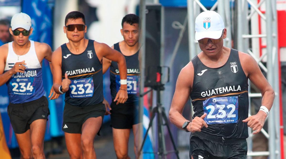Erick Barrondo gana Medalla de Oro e impone nuevo récord Centroamericano