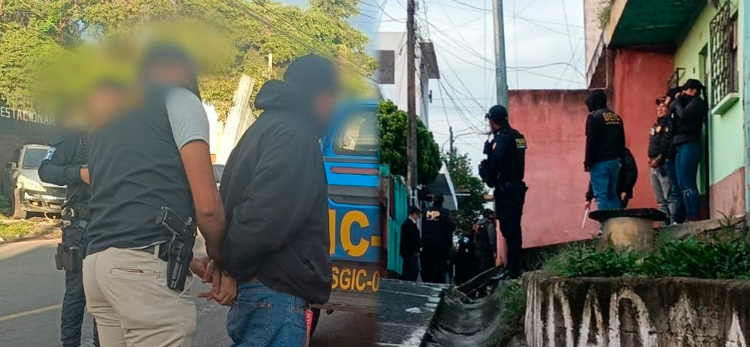 Capturan a presuntos pandilleros de la clica South Side de la Mara Salvatrucha