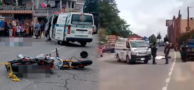 Motorista sufre fatal accidente en km 15