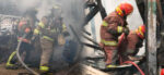 Incendio de grandes proporciones consume recicladora en La Reformita