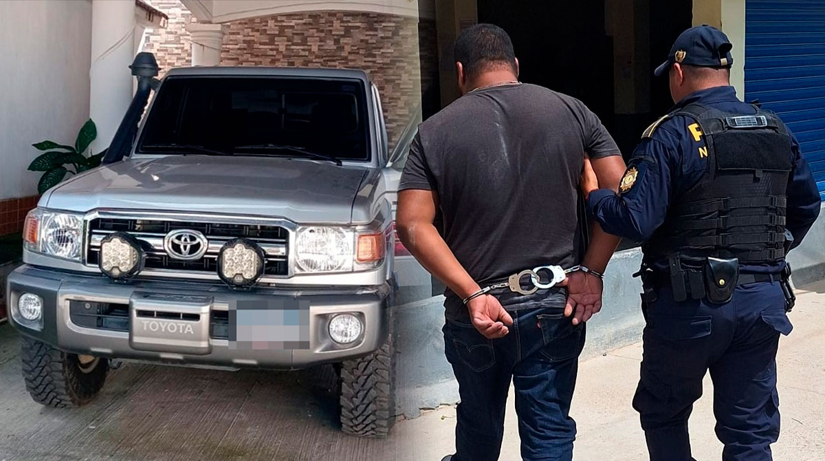 PNC captura a hombre por asociación ilícita y lavado de dinero