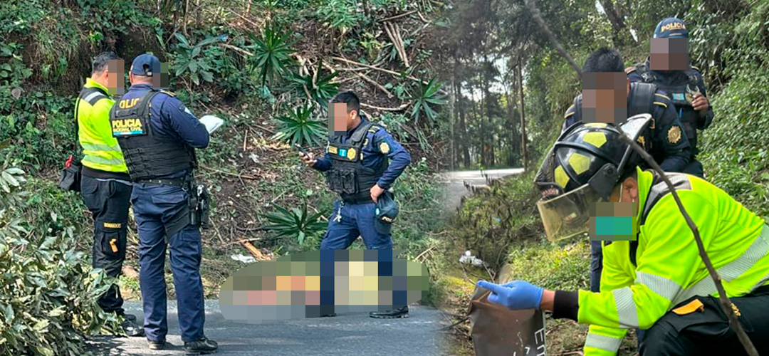 Localizan el cadáver de un hombre en carretera que conduce de San José Pinula a Palencia