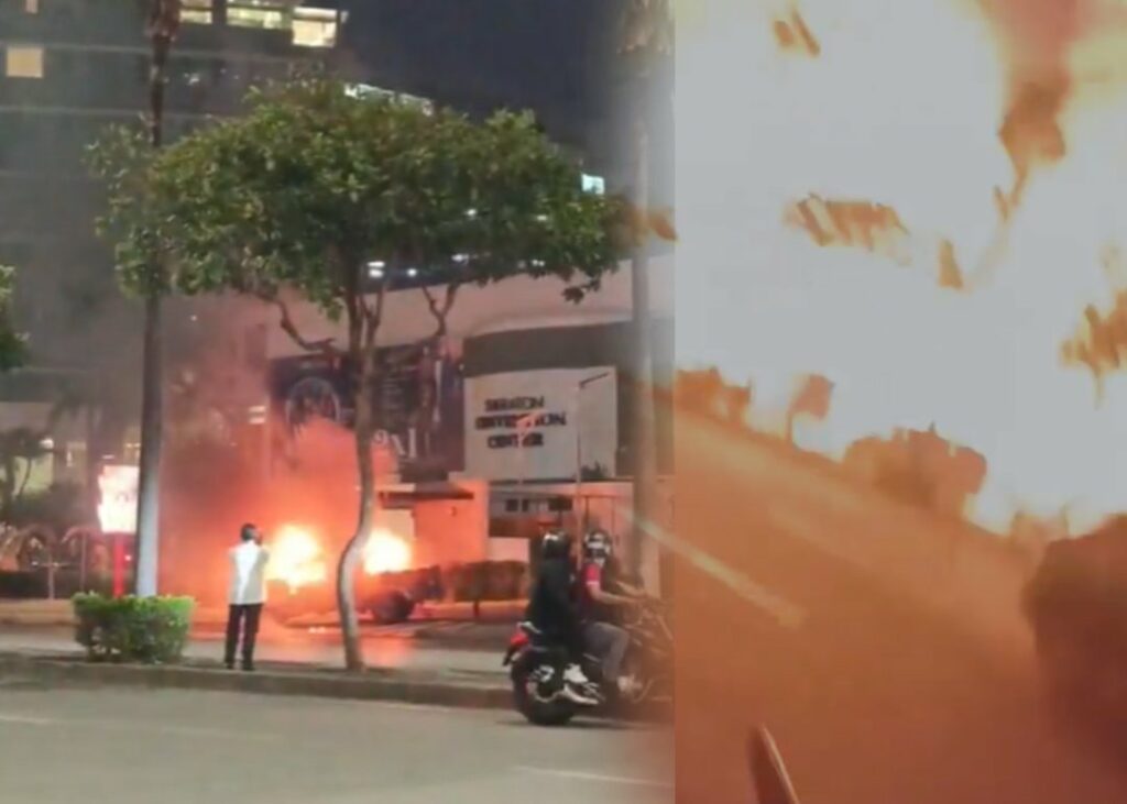 Impactante explosión de carro bomba en Guayaquil dejó múltiples heridos (VIDEO)