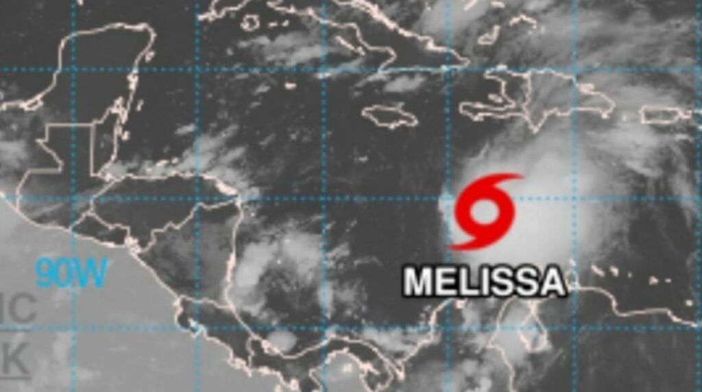 Tormenta tropical Melissa se fortalece en el Caribe y podría alcanzar categoría de huracán, ¿afectará a Guatemala?