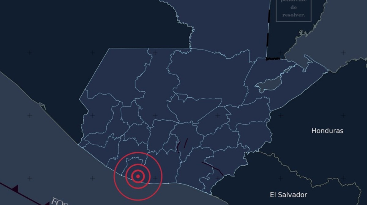 Insivumeh reportó sismo sensible en el territorio guatemalteco este lunes 13 de octubre
