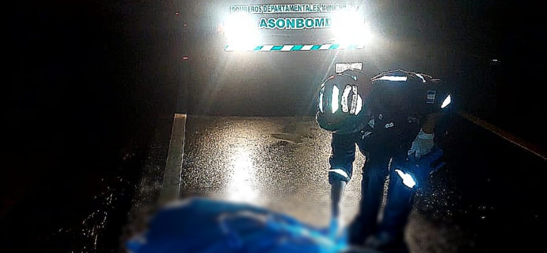Hallan a persona fallecida en plena carretera de San Marcos