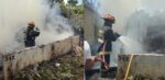 Bomberos combaten incendio estructural en San Pablo, San Marcos
