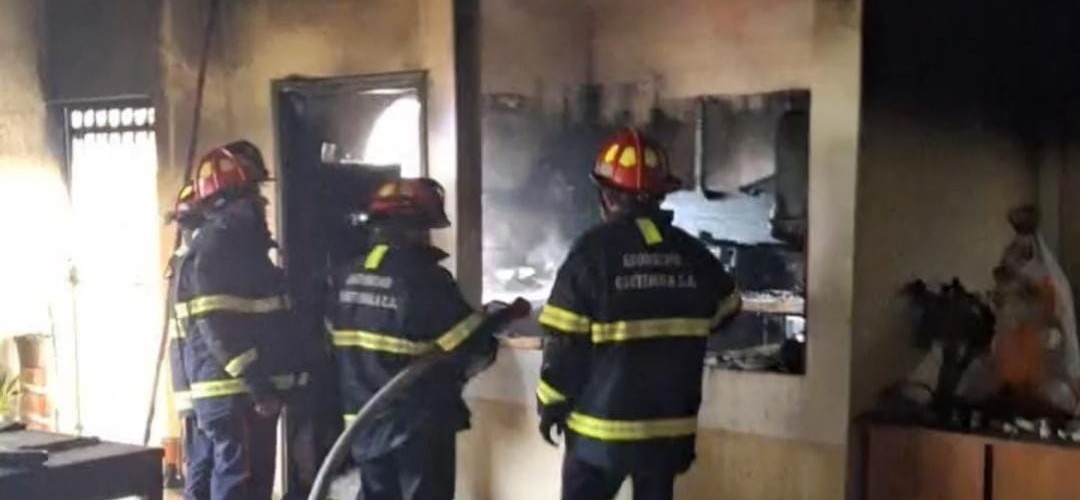 Incendio estructural se registró en Zacapa