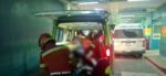 Motorista sufre fuerte accidente en San Juan Sacatepéquez