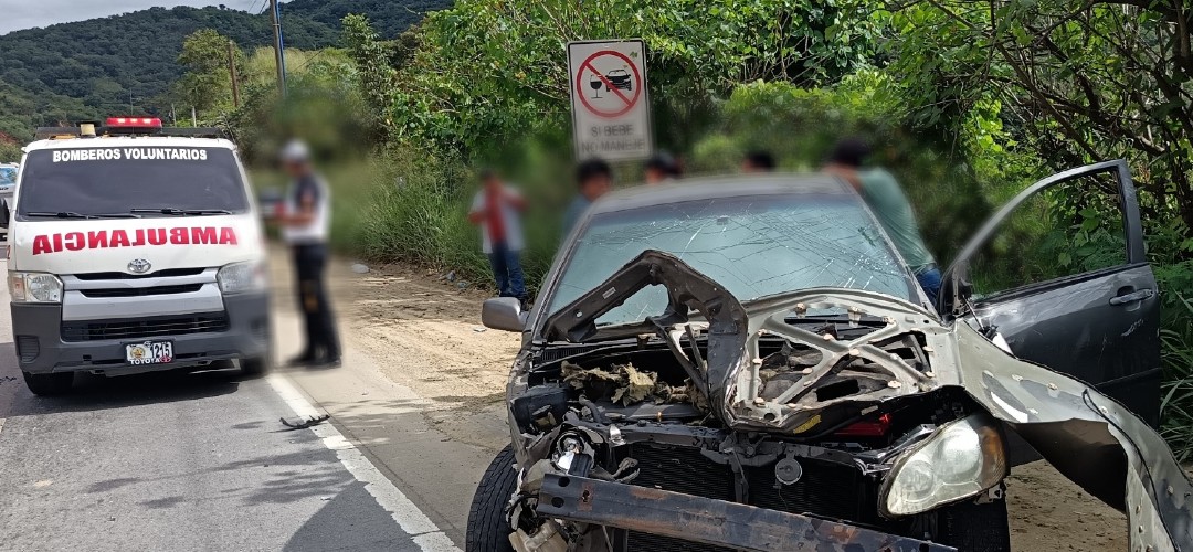 Conductor choca contra tráiler en la ruta al Atlántico