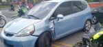 Motorista herido tras accidente en Villa Nueva