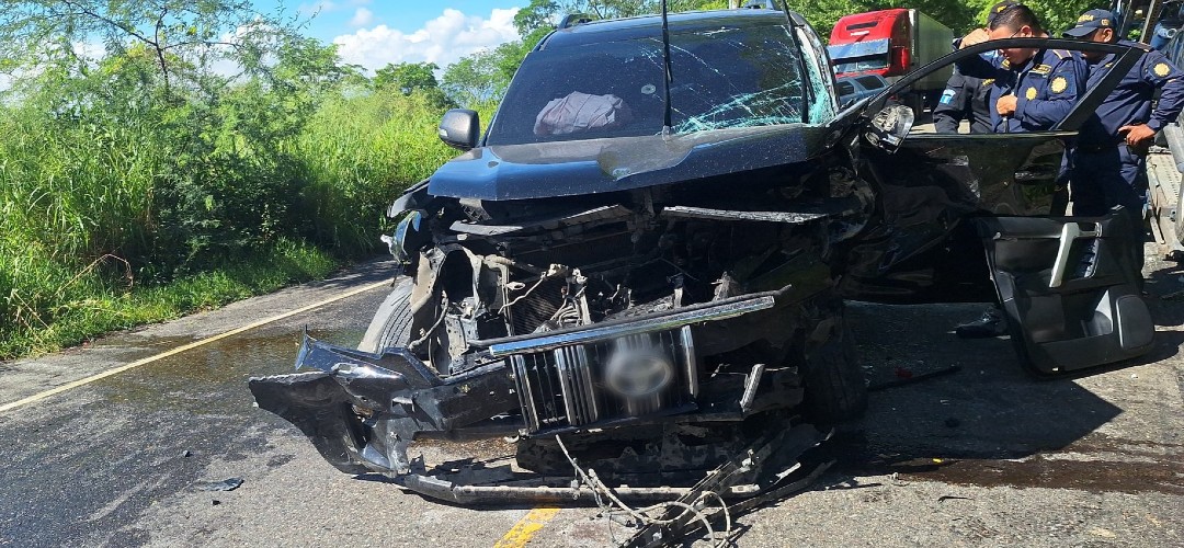 Fuerte accidente se registra en la ruta al Atlántico
