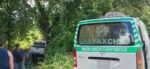 Conductor herido tras impactar contra árbol en Petén