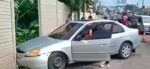 Vehículo quedó empotrado en la ruta al Pacífico