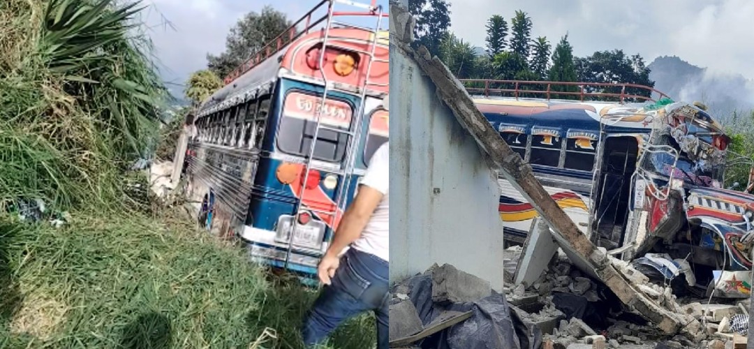 Bus impacta contra vivienda tras perder el control en Palencia