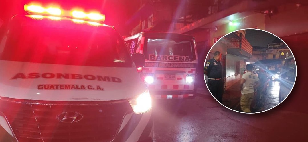 Balacera en Bárcena, Villa Nueva, deja una mujer fallecida y un herido