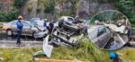 Fuerte colisión múltiple en ruta Interamericana dejó tres personas fallecidas