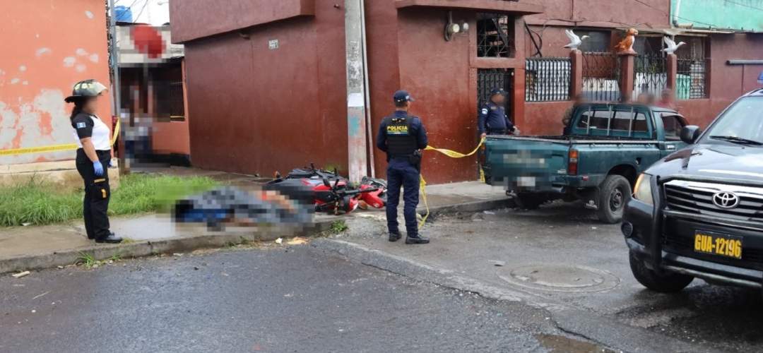 Ataque armado en zona 18 deja un hombre fallecido y una mujer herida
