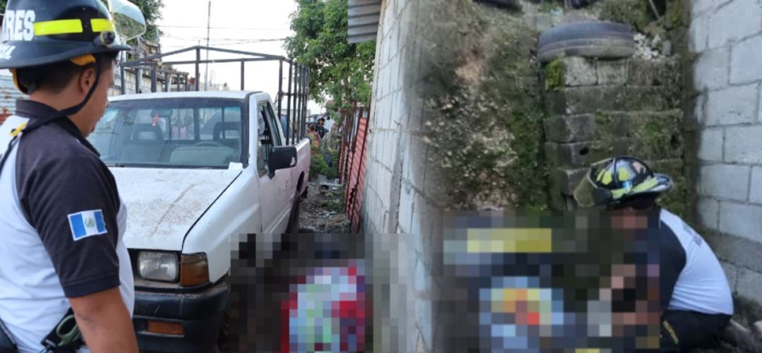Balacera mortal en taller mecánico de Villa Nueva dejó dos hombres fallecidos