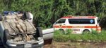 Piloto pierde el control y vuelca en Autopista Palín-Escuintla