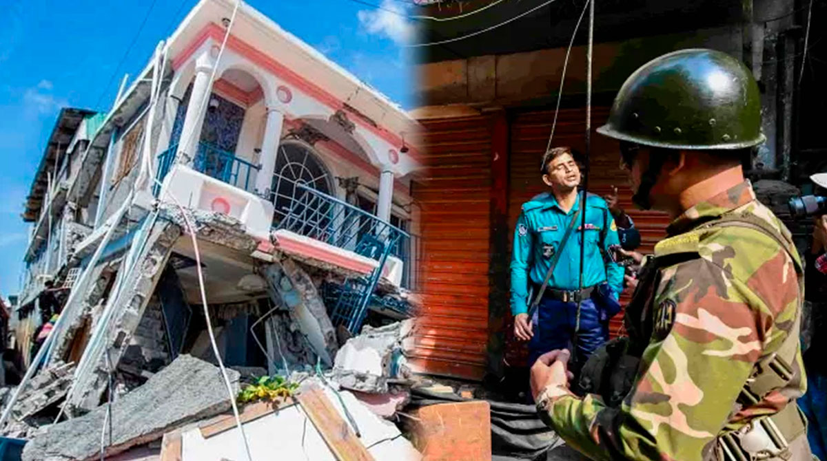 Terremoto en Bangladesh deja al menos 10 muertos y más de 300 heridos