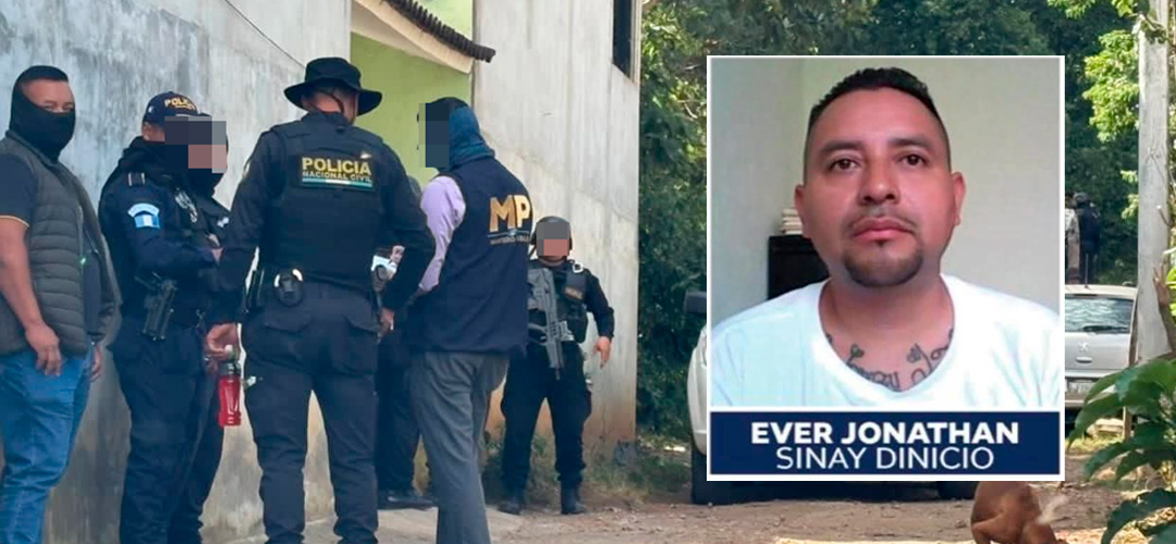 Recapturan a alias “Cartoon ”, cabecilla del Barrio 18 fugado de Fraijanes 2