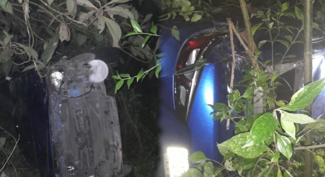 Mujer sobrevive a caída de 50 metros en Santa Catarina Pinula