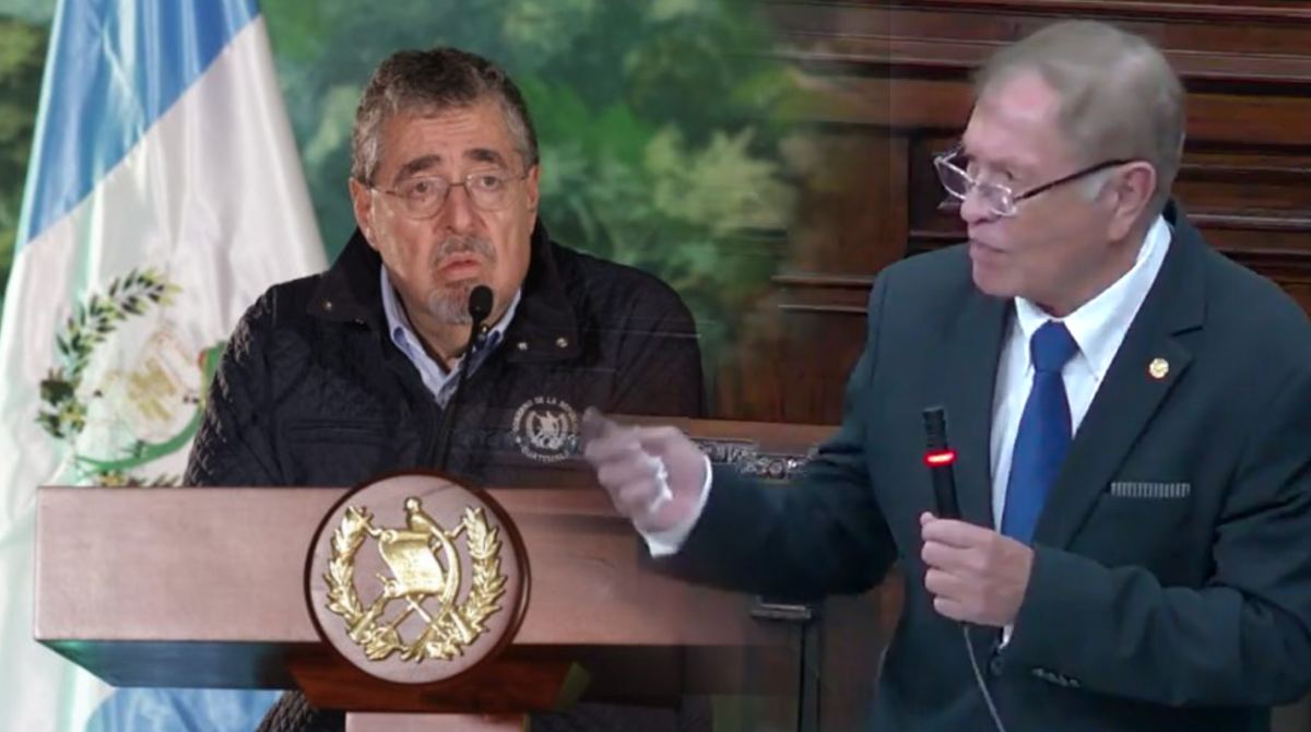 “Desde ya comprometer nuestra colaboración”, expresó Arévalo a la nueva Junta Directiva del Congreso