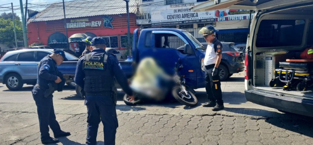 Dan a conocer el nombre del motorista asesinado en Escuintla