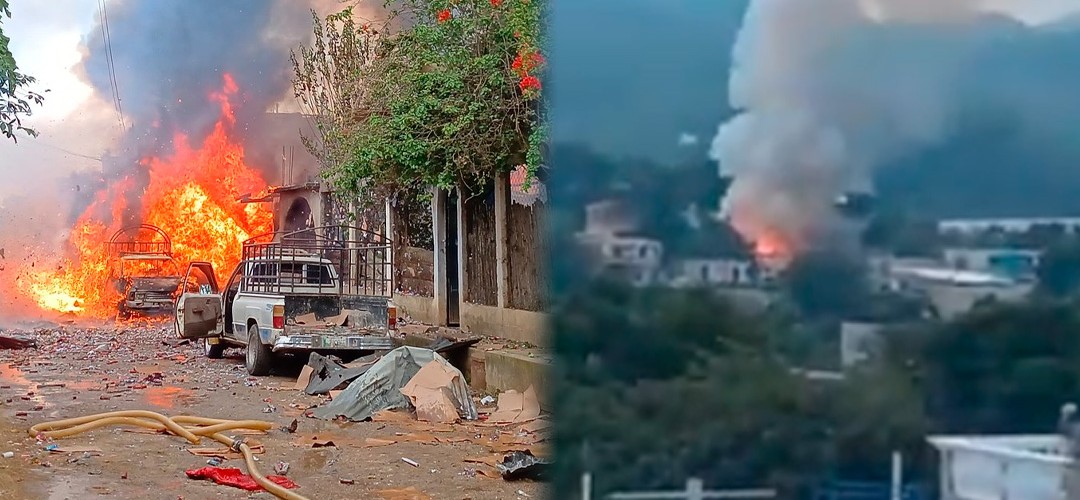 Fuerte explosión ocurrió en cohetería de San Raymundo