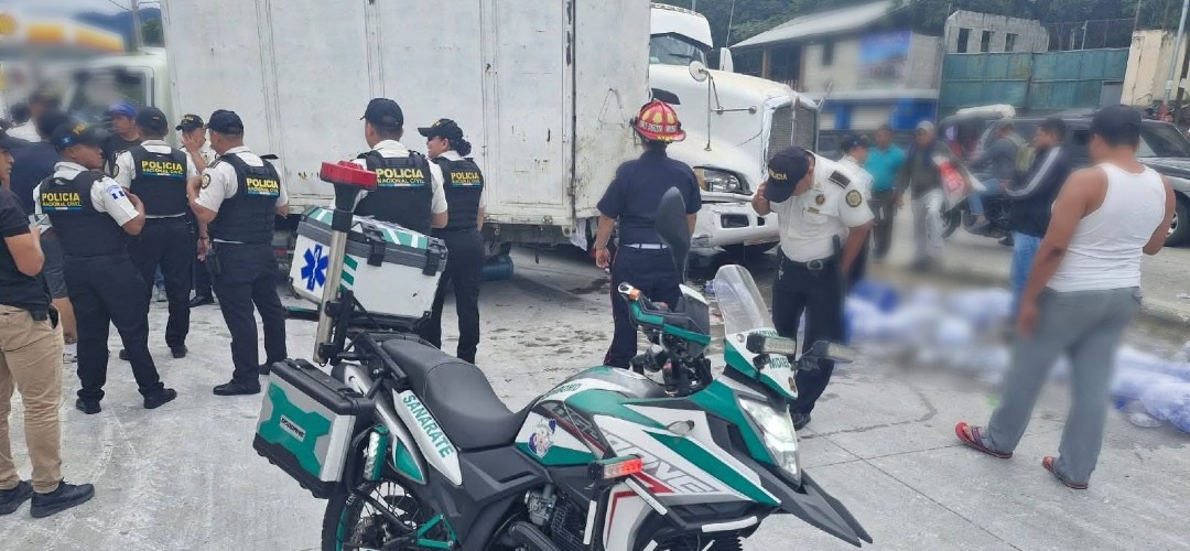 Camión y tráiler colisionan en la ruta al Atlántico