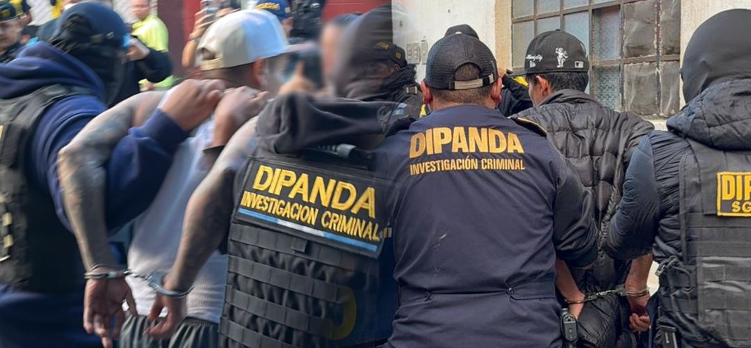 Allanamientos en Santa Catarina Pinula dejan dos pandilleros del Barrio 18 recapturados